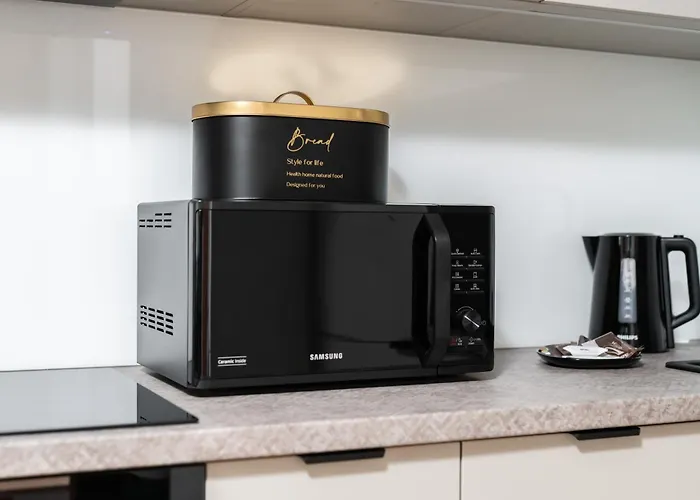 Cozy Black & White In Center With Free Garage By Renters Апартаменти Познань